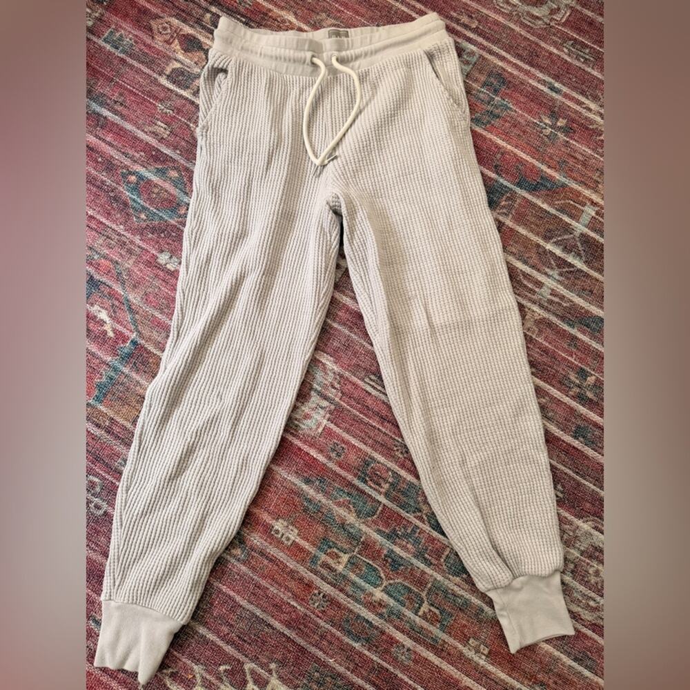 Grey waffle joggers Gap size xs good condition